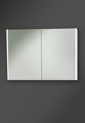 Spegelskåp 100 Linear Led Vit