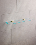 Glass Shelf Bracket 8109 Signature Brushed Brass (4)