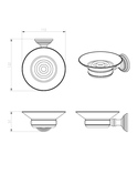 Soap Dish Hartford Chrome (2)