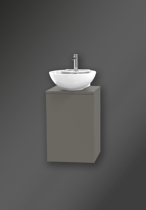 Kommod City 40 Pebble Greige för Bänkskiva Vänster (1)