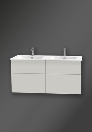 City Vanity Unit 1200 Classic White