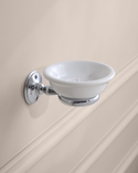 Stockholm Soap Dish And Holder Chrome (1)