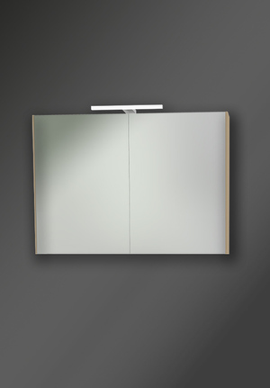 Spegelskåp 100 Naturell Ek