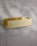 Box Glueable Shower Basket Brushed Brass (1)