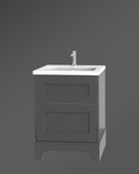 Kensington Vanity Unit 60 Dark Grey Floorstanding (1)