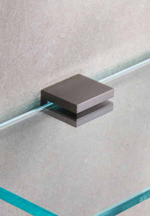 Glass Shelf Bracket 8109 Signature Gun Metal (1)