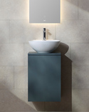 City Vanity Unit 40 Highland Green For Worktop Right Hand (1)