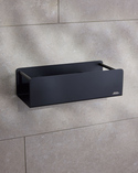 Box Glueable Shower Basket Matt Black (1)