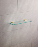 Glass Shelf Bracket 8109 Signature Brushed Brass (3)