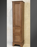 Tall Cabinet Kensington Left Hand Door Freestanding Warm Oak (1)