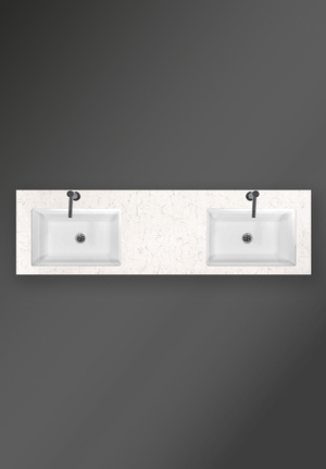 Worktop Snowy Ibiza Integrated ceramic (1)