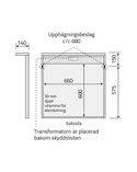 Spegel Plaza 70 Svart (2)