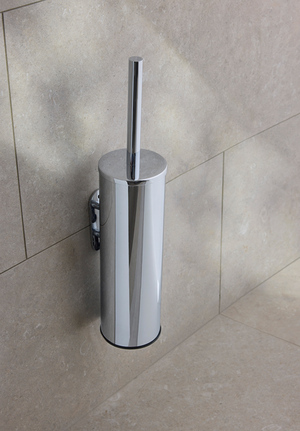 Toalettborstset Krom (1)