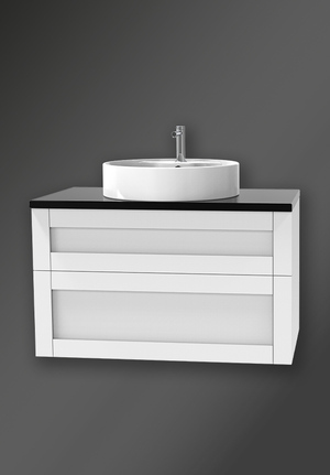 Kommod London 100 Vit för Bänkskiva