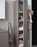 City Storage Unit 40 Pebble Greige - Interior Shelves Right Hand  (2)