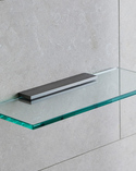 Glass Shelf Bracket Signature Gun Metal (1)