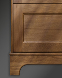 Kensington Vanity Unit 60 Dark Oak Floorstanding (2)