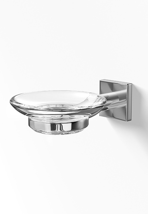 Atlanta Soap Dish and Holder Chrome