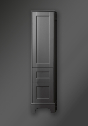 Högskåp Kensington Mörkgrå Vänster (1)