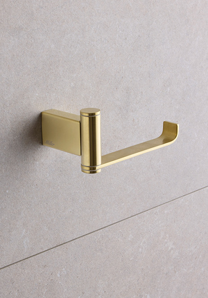 Swivel Toilet Roll Holder Orlando Brushed Brass