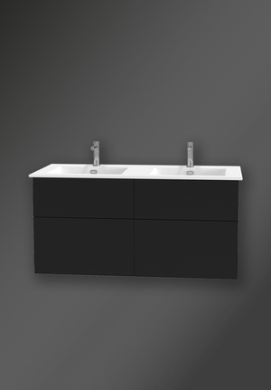 City 120 Charcoal Svart