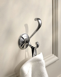 Stockholm Double Robe Hook Chrome (6)