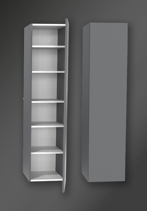 Förvaringsskåp City Thunder Grå Höger