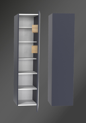 Förvaringsskåp City Midnight Blå Höger